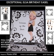 EXCEPTIONAL ELSA BIRTHDAY EASEL