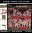 CHRISTMAS ROMANCE 1 FOLD CARD KIT