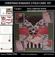 CHRISTMAS ROMANCE FOLD CARD 2