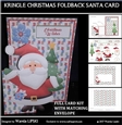 KRINGLE SANTA FOLDBACK CHRISTMAS CARD KIT