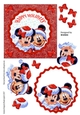 MINI MICKEY CHRISTMAS WINDOW - HAPPY HOLIDAYS