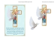 MOTHER MARY & DOVE CONFIRMATION CARD FRONT