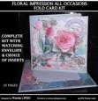 FLORAL IMPRESSIONS ALL OCCASIONS FOLD CARD PYRAMID KIT