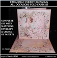 PARADISIAC CHERRY BLOSSOMS ALL OCCASIONS FOLD CARD PYRAMID KIT