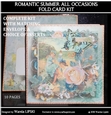 ROMANTIC SUMMER ALL OCCASIONS FOLD CARD PYRAMID KIT