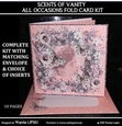 SCENTS OD VANITY ALL OCCASIONS FOLD CARD KIT