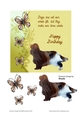 DOGS MAKE OUR LIVES WHOLE BIRTHDAY TOPPER