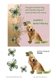 THE BEST DOG BIRTHDAY TOPPER