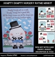 HUMPTY DUMPTY NURSERY RHYME MINIKIT