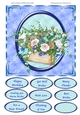 FLORAL BASKET 3 ALL OCCASIONS QUICK CARD FRONT
