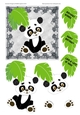 BABY PANDA BIRTHDAY TOPPER