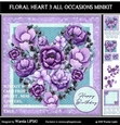 FLORAL HEART 3 ALL OCCASIONS MINIKIT