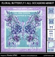 FLORAL BUTTERFLY 1 ALL OCCASIONS MINIKIT