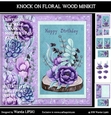 KNOCK ON FLORAL WOOD MINIKIT