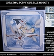 CHRISTMAS POPPY GIRLS BLUE MINIKIT 1