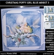 CHRISTMAS POPPY GIRLS BLUE MINIKIT 3
