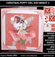 CHRISTMAS POPPY GIRL RED MINIKIT 2