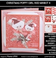 CHRISTMAS POPPY GIRL RED MINIKIT 4