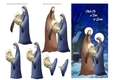HOLY FAMILY TOPPER UNTO US A SON IS BORN