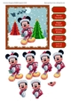 MICKEY MOUSE CHRISTMAS TOPPER