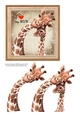 GIRAFFE FAMILY I LOVE MY MUM