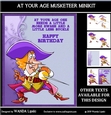 MORE SWASH LESS BUCKLE MUSKETEER BIRTHDAY MINIKIT