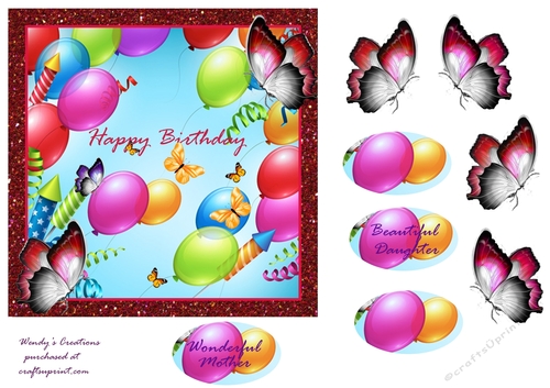 Birthday balloons female