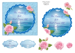 Peace card front