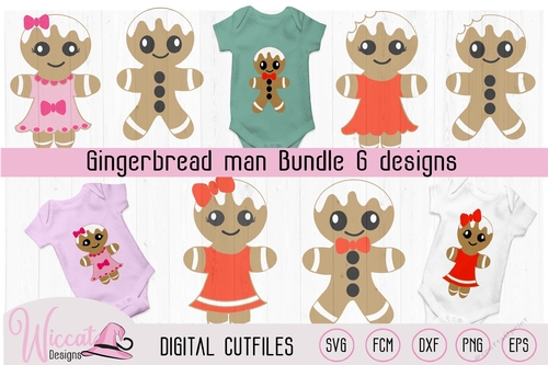 Gingerbread Man bundle, home decoration, christmas DIY, baby christmas, scanncut 