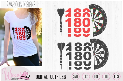 Darts 180 shirt, darts board, Dart game, mirror text, dart quote svg