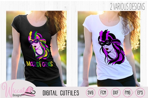 Mardi gras Girl with mask svg, carnival masker, 