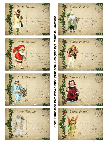 Vintage Christmas Postcards