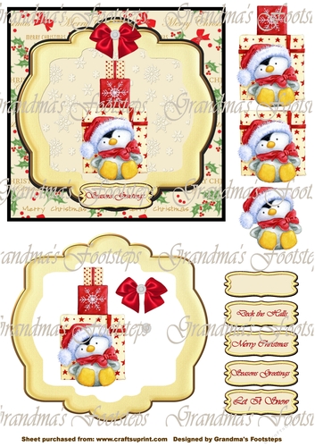 Penguin Gifts 6 x 6 Card Mini Kit