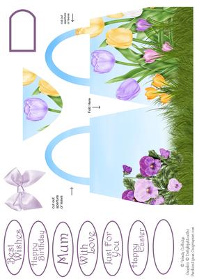 Spring Time Handbag Card