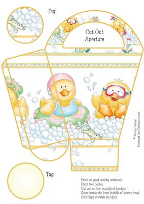 Cute Duck Gift Bag / Box