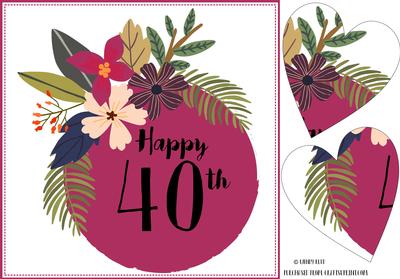 40th Bouquet of Flowers