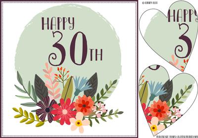 30th Birthday or Anniversary