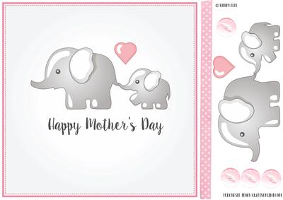 Mother's Day Elephants