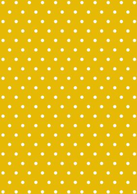 Polka Dot Paper Gold Positive