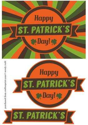 St. Patrick's Day - Irish Card Topper