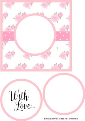 Shabby Chic Floral Topper