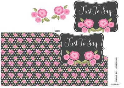 Over the Edge Black Shabby Chic