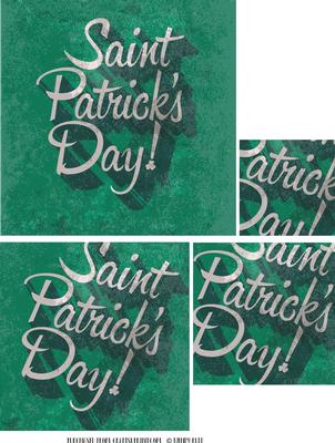 Vintage St Patrick's Day Pyramid