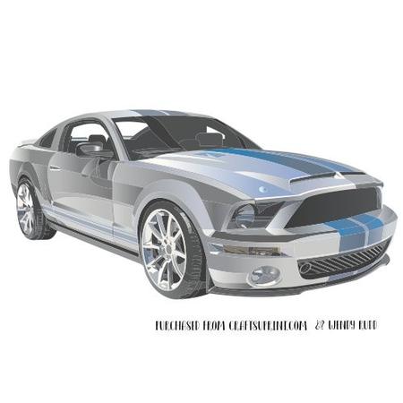 Mustang Racing Car
