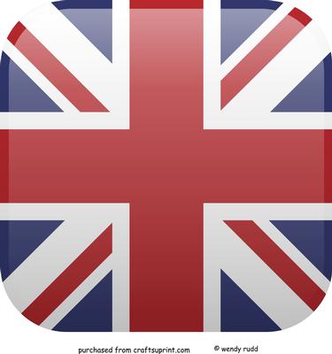 British Flag Topper - Union Jack -st George's