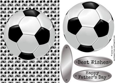 Soccer Football Birthday / Father's Day