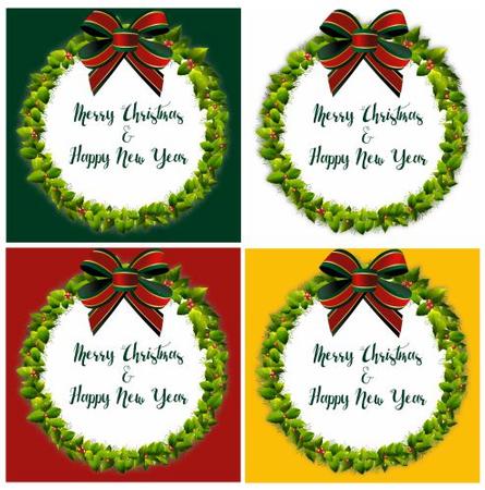 Holly Berries Christmas Wreath Topper Kit