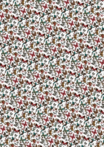 Butterfly Paper for cards / scrapbooking small