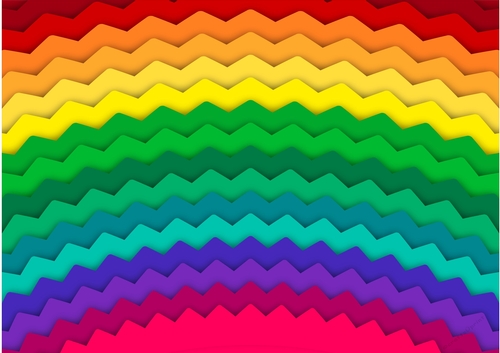 Rainbow coloured backing paper - cards / scrapbooks