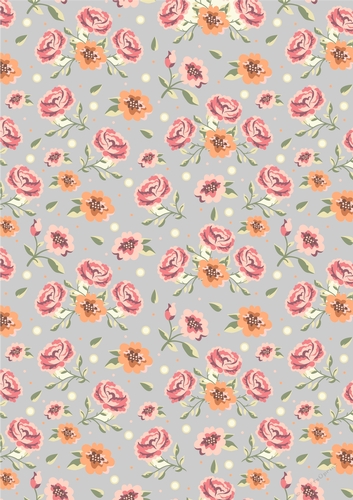 Vintage rose Floral Paper - card fronts / toppers